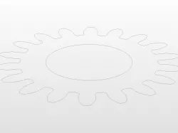 2D Spur Gear