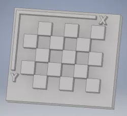 3D Checkerboard Pattern