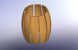 barrel for pork meat