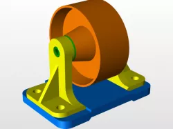 BELT ROLLER ASSEMBLY