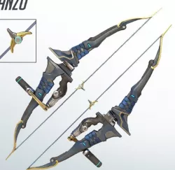 Classic Hanzo bow 3d printing files cosplay 3D print model