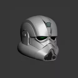  Clone Engineer Cosplay Helmet 3D print model