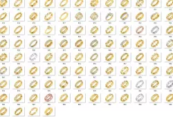 Collection- Bulk Rings-0044-stl-100 Files 3D print model