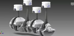 Crankshaft and Pistons