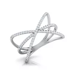 Criss Cross Ring 3D print model