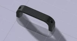 Door handle V2 3D print model 3D print model