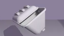 Drone mounted cargo case