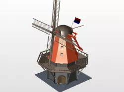 Dutch windmill