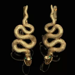 Earrings of a snake 3D print model
