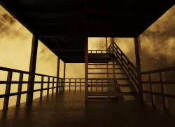 Emergency Fire Escape Stairs-011