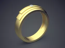 Engraved Ring 3D print model