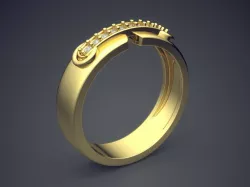 Engraved Ring 3D print model
