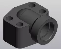 Flange AFS 406/90 SM (6000 psi)