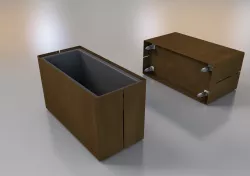 Flower trough