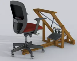 Foldable Playseat G29/G920/G27 or T300/T150/T500