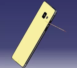 Galaxy cell phone