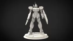 GAT-01 Strike Dagger 3D print model