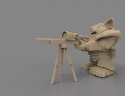 Genk figure 3D print model