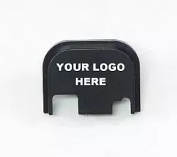 Glock back plate blank 3D print model