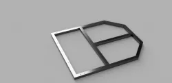 Go-cart Frame Design -Rendered