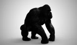 Gorilla 3D print model