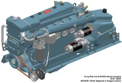 Gray Marine diesel engines of WW II