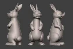 Hare 2 3D print model