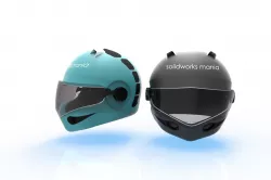 Helmet Low-poly  3D print model
