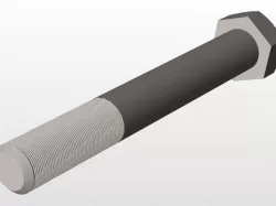 Hexagon Bolt M24 x 150mm