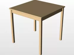 IKEA Ingo table 75x75 cm