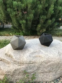 Ikosaedr mold for concrete works 3D print model