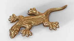 Lizard pendant 3D print model
