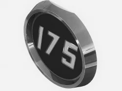 Massey Ferguson 175 model plate medallion