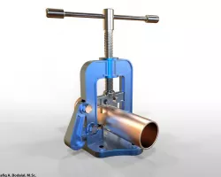 Mechanical Pipe Vice