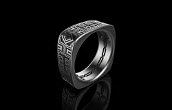 Men Celtic Ring 3D print model