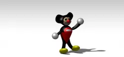 Mickey Mouse( Catia V5 Imagine and Shape)