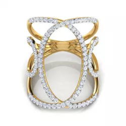 Multi Loop Wide Ring 3D print model