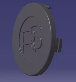 Old Ford Rs Centerhub Cap for Ø72 center
