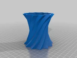 Pencil Holder Gift from a 3D printer and his machine