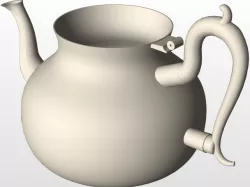 Pewter Teapot