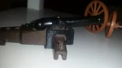 Playmobil 1976 civil war cannon repair part: top clip