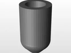 Playmobil 1976 civil war cannon shell
