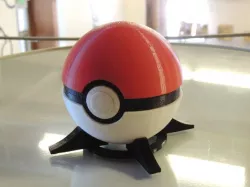 Pokeball (with button-release lid)