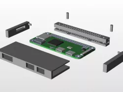 Raspberry Pi Zero W - Sleek Case