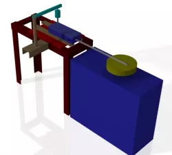 Reciprocating attachment for rotary wear testing machine