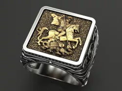 Ring St George 2 3D print model