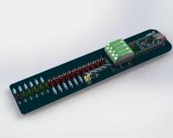 Rotating LED display