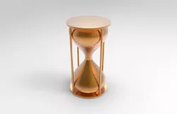 sand clock 3D print model