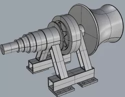Simple winch model