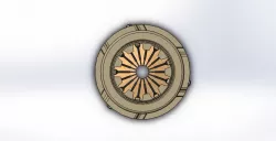 Single plate clutch